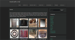 Desktop Screenshot of ironcraftcatalog.com